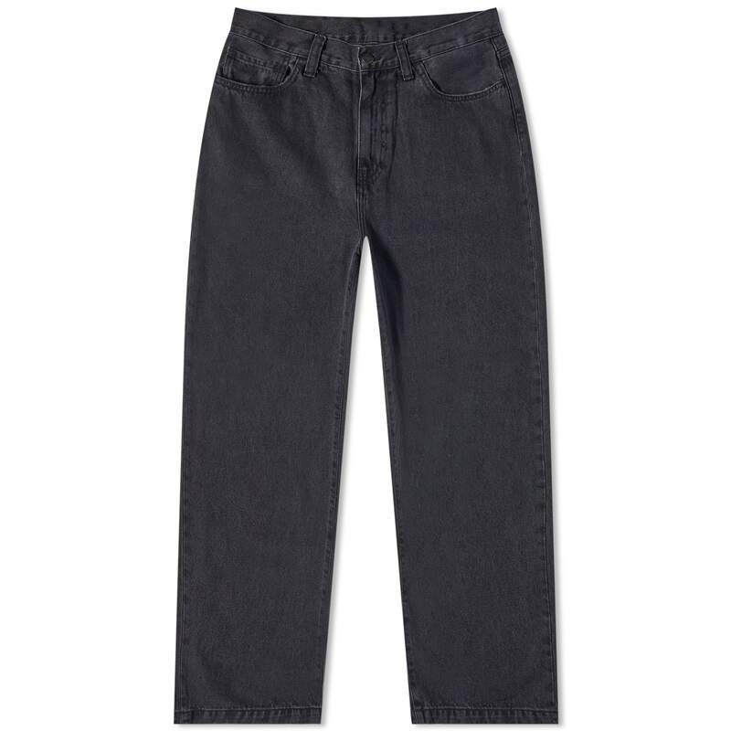 カーハート メンズ ボトムス デニムパンツ Carhartt WIP Landon Loose Tapered Jean Black Stone Washed ブラック