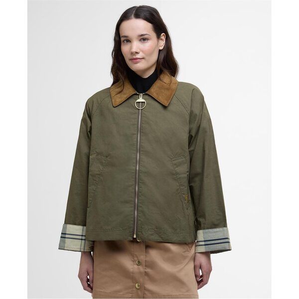 バブアー レディース アウター ジャケット・ブルゾン ジャケット Barbour Catlin Showerproof Jacket Dusk GreenTart グリーン 40,820円