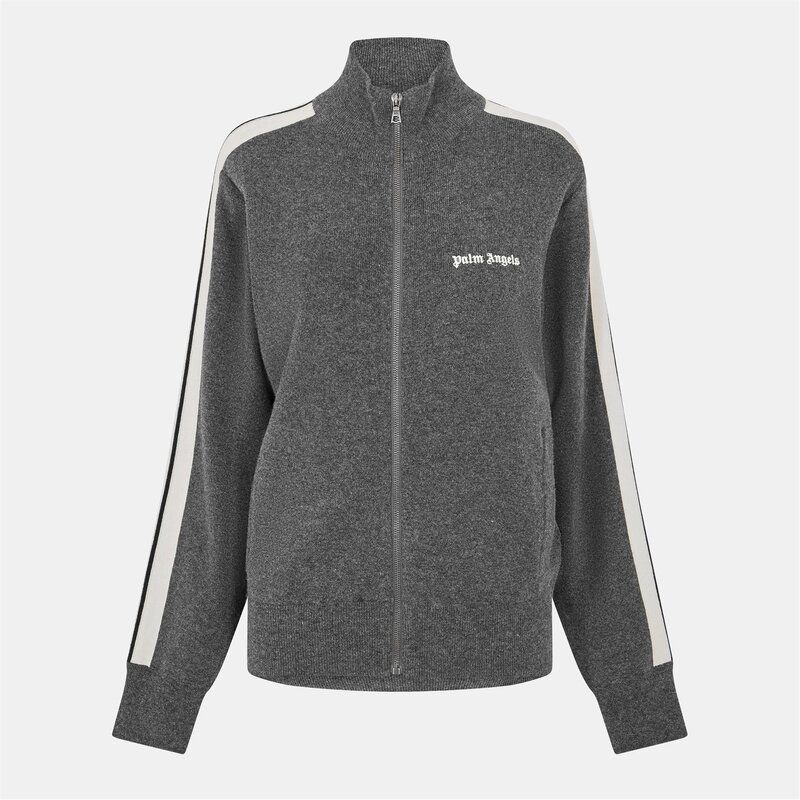 パーム・エンジェルス レディース アウター ジャケット・ブルゾン ニット PALM ANGELS Palm Knit Trk Jkt Ld53 Grey グレー