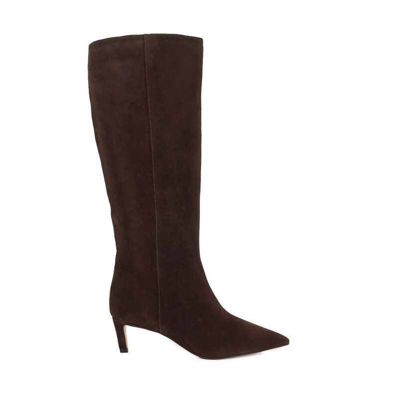 デューンロンドン レディース シューズ ブーツ・レインブーツ Dune London Dune Smoothly Ld54 Brown Suede ブラウン