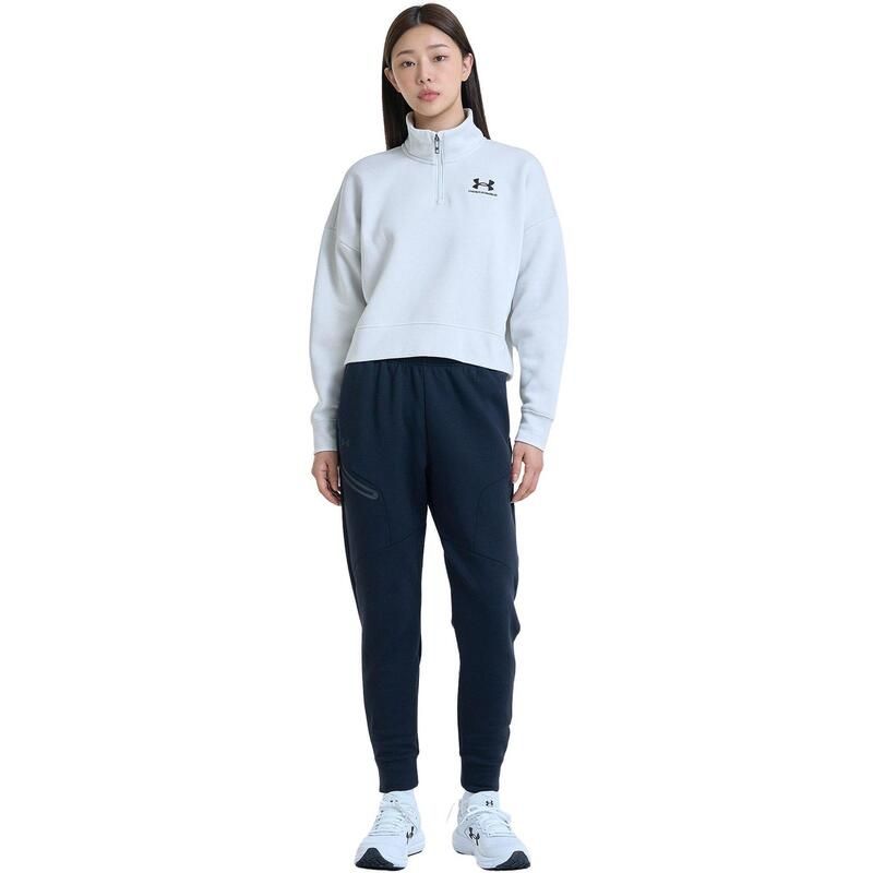 アンダーアーマー レディース ボトムス カジュアルパンツ フリース Under Armour Unstoppable Closed Hem Fleece Jogger Black ブラック
