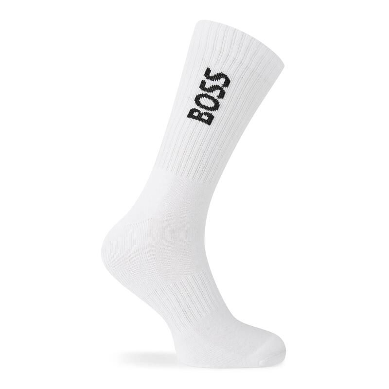 ボス メンズ アンダーウェア 靴下 Boss 3pack Crew Sock Mens BlkWhtNvy 960