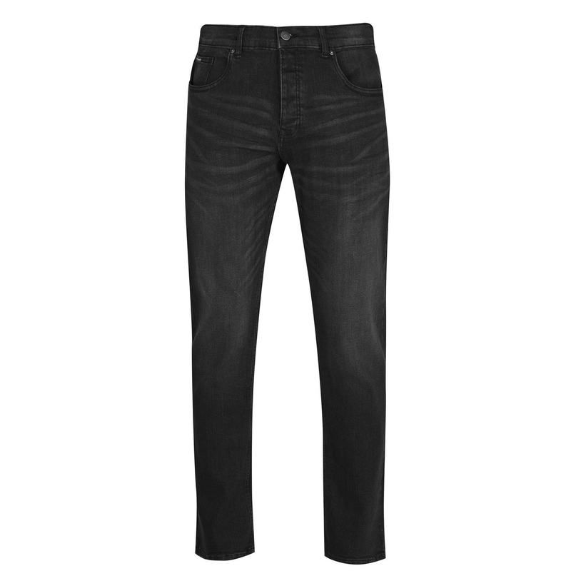 レークーパー メンズ ボトムス デニムパンツ ジーンズ Lee Cooper Regular Jeans Mens Black ブラック