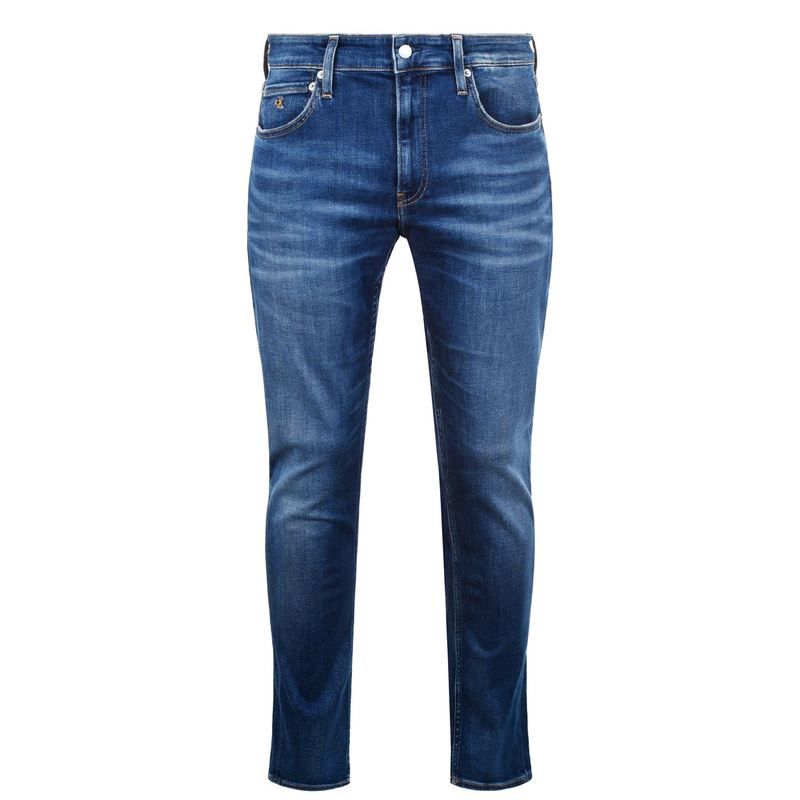 カルバンクライン メンズ ボトムス デニムパンツ Calvin Klein Jeans Slim Jeans Mid Blue DA142 ブルー