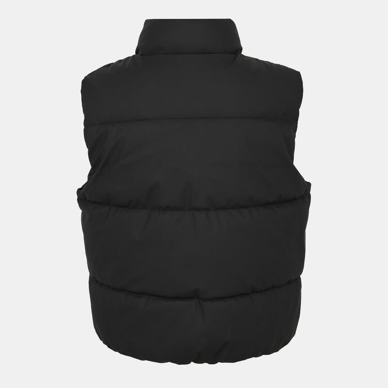 エバーラスト レディース アウター ジャケット・ブルゾン ジレ Everlast Ladies Black Matte Gilet Black ブラック