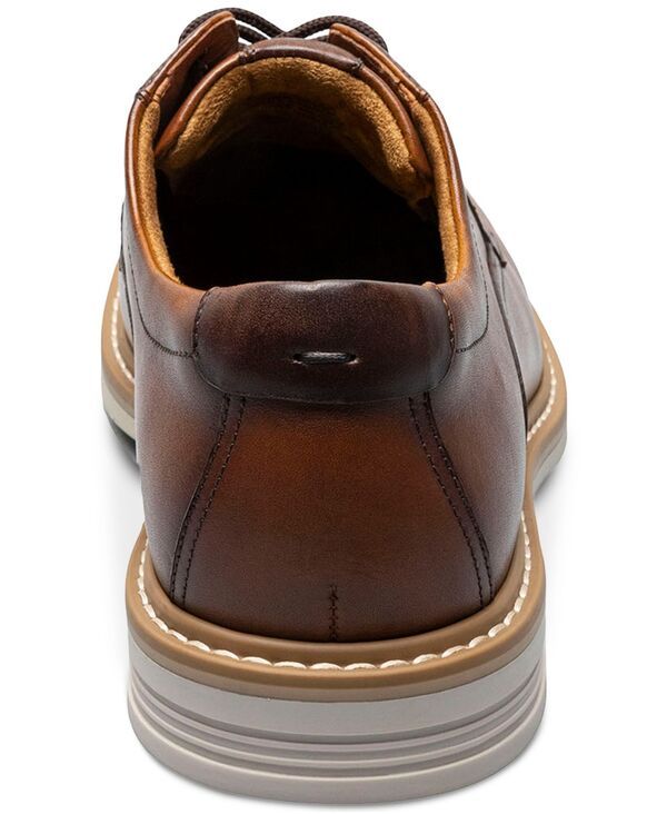 フローシャイム メンズ シューズ オックスフォード レザー Florsheim Mens Norfolk Leather Plain Toe Oxford Cognac