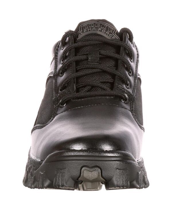 ロッキー メンズ シューズ オックスフォード ROCKY Mens Alpha Force Oxford Shoe Black ブラック