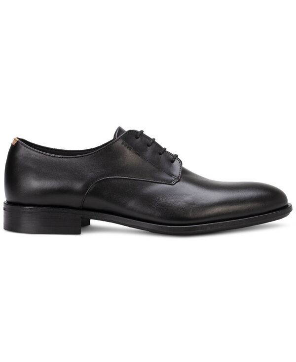 ヒューゴボス メンズ シューズ ドレスシューズ ワンピース ダービー レース Hugo Boss Mens Colby LaceUp Derby Dress Shoes Black ブラック