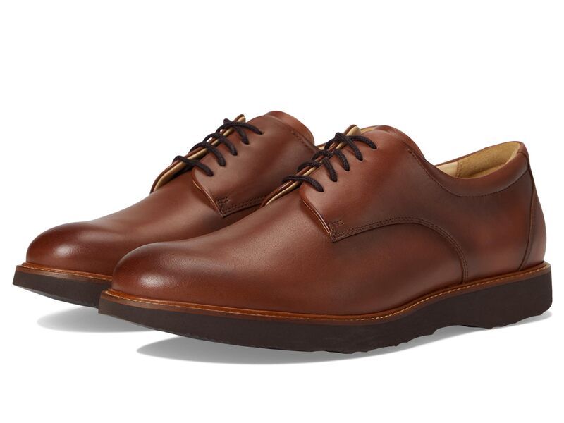 サミュエルフドバード メンズ シューズ オックスフォード Samuel Hubbard Founder Cognac Leather