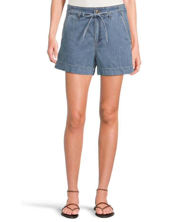 ペイジ レディース ボトムス ハーフパンツ・ショーツ ショートパンツ Paige Anessa Shorts with Waist Tie in Tranquility Tranquility