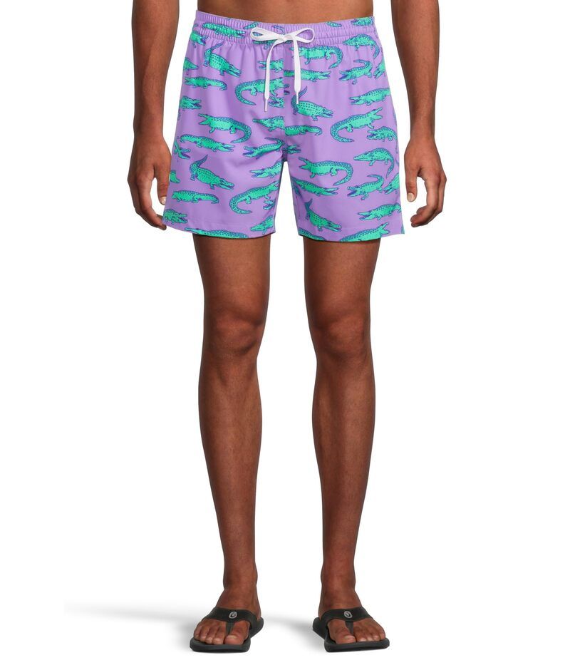 チャビーズ メンズ 水着 ハーフパンツ・ショーツ Chubbies The Gem Glades 55 Classic Lined Swim Trunk Bright Purple パープル