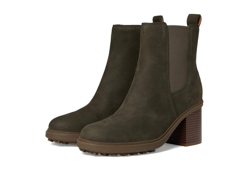 バイオニック レディース シューズ ブーツ・レインブーツ VIONIC Truckee Booties DarkhakiGree カーキ