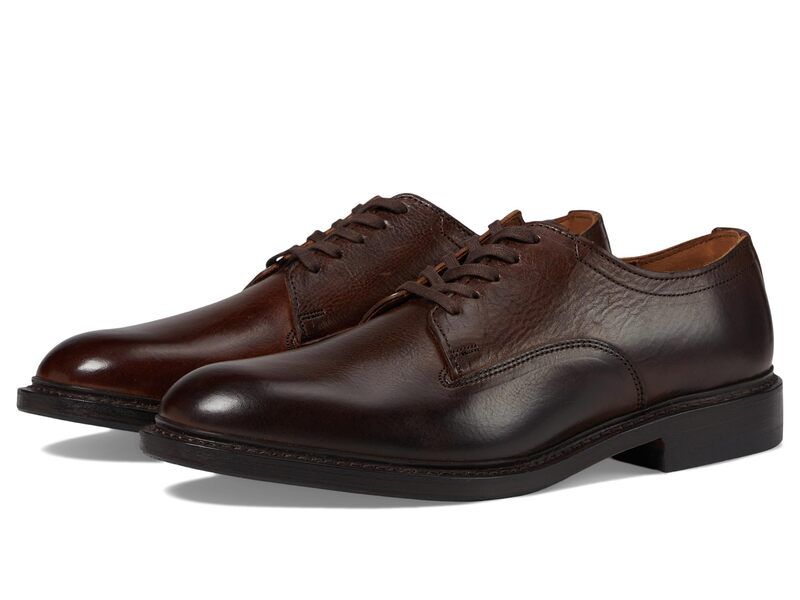 アレン エドモンズ メンズ シューズ オックスフォード Allen Edmonds Trevor Plain Toe Oxfords Brown Leather ブラウン