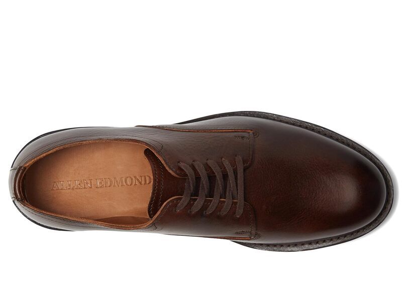 アレン エドモンズ メンズ シューズ オックスフォード Allen Edmonds Trevor Plain Toe Oxfords Brown Leather ブラウン