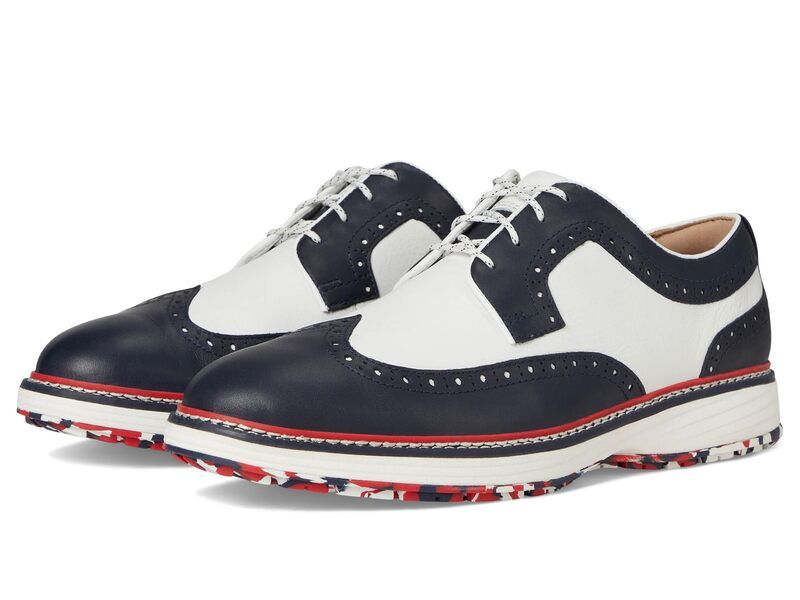 ジョンストンアンドマーフィー メンズ シューズ オックスフォード Johnston Murphy Upton Gl3 Luxe Hybrid NavyWhite Wate ホワイト