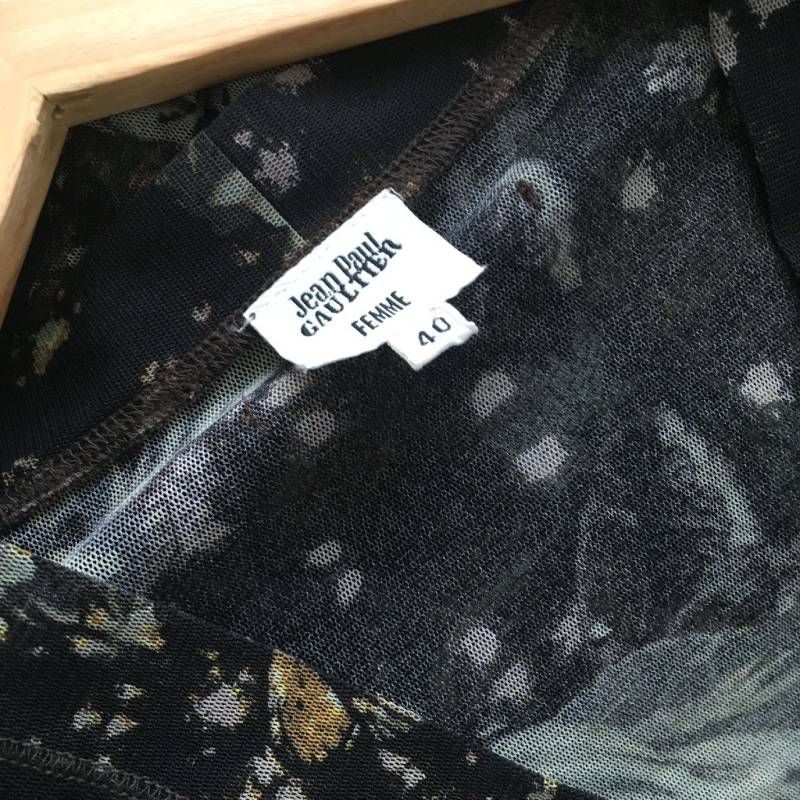 美品 JEAN PAUL GAULTIERジャンポール・ゴルチエ パワーネット