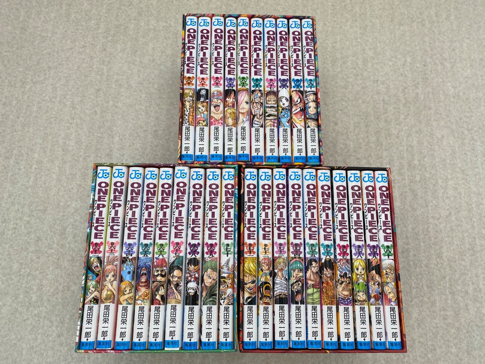 美品 ONEPIECE ワンピース エピソードBOX 1～9【1巻～90巻】 - メルカリ