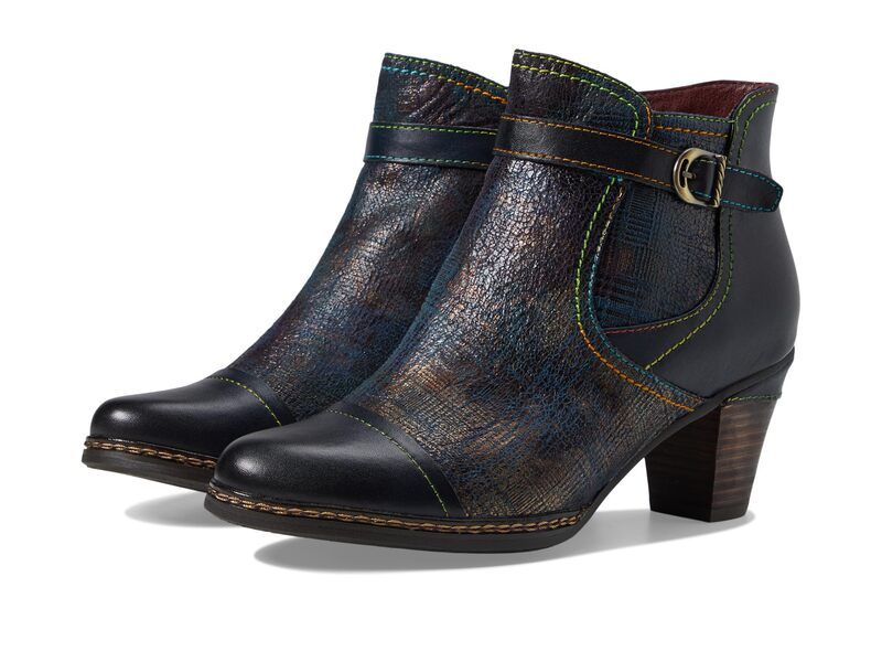 スプリングステップ レディース シューズ ブーツ・レインブーツ キャップ LArtiste by Spring Step Captivate Navy Multi ネイビー