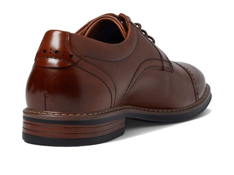 ノンブッシュ メンズ シューズ オックスフォード キャップ Nunn Bush Centro Flex Cap Toe Oxford Cognac ノンブッシュ メンズ シューズ オックスフォード キャップ Nunn Bush Centro Flex Cap Toe Oxford Cognac