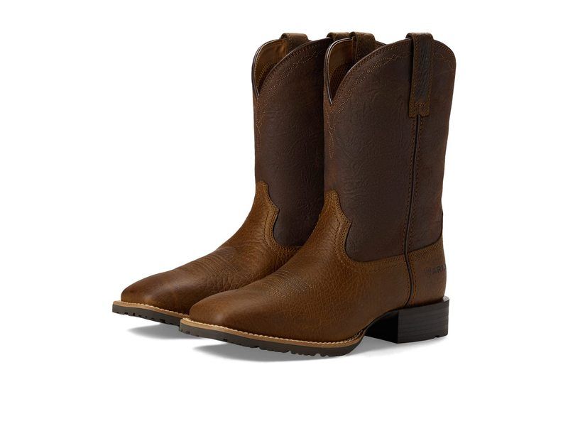 アリアト メンズ シューズ ブーツ・レインブーツ Ariat Hybrid Grit Western Boot EarthAlamo Bro