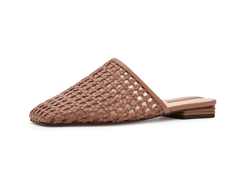 フランコサルト レディース シューズ スリッポン・ローファー Franco Sartoba Mule Shoes Dark Brown Wove ブラウン