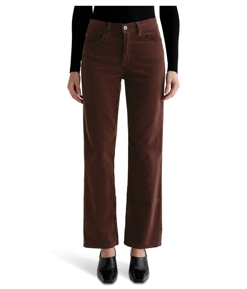 エージージーンズ レディース ボトムス カジュアルパンツ AG Jeans Brinley Mid Rise Straight In Coffee Bean Coffee Bean コーヒー