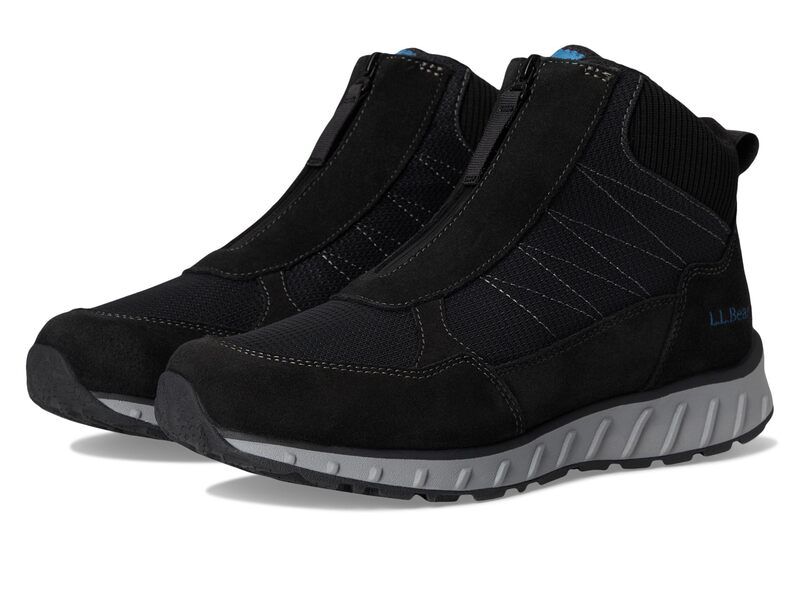 エルエルビーン メンズ シューズ ブーツ・レインブーツ スニーカー LLBean Snow Sneakers Waterproof Insulated Zip Front BlackGraphite ブラック