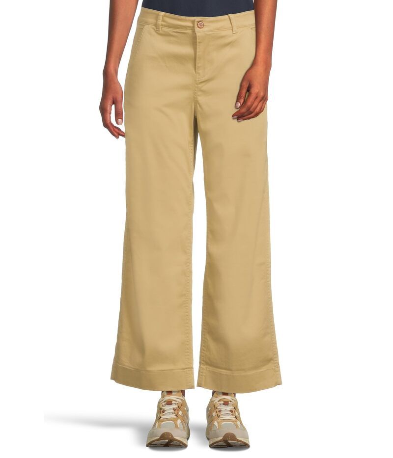 エルエルビーン レディース ボトムス デニムパンツ LLBean Comfort Stretchino MidRise WideLeg Pants Pinenut