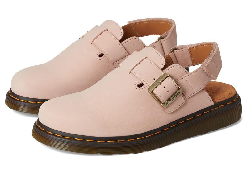 ドクターマーチン メンズ シューズ サンダル レザー Dr Martens Jorge II Leather Slingback Mules Powder Pink ピンク
