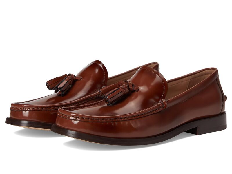 コールハーン レディース シューズ スリッポン・ローファー Cole Haan Lana Lux Tassel Loafers Dark Cuoio Box