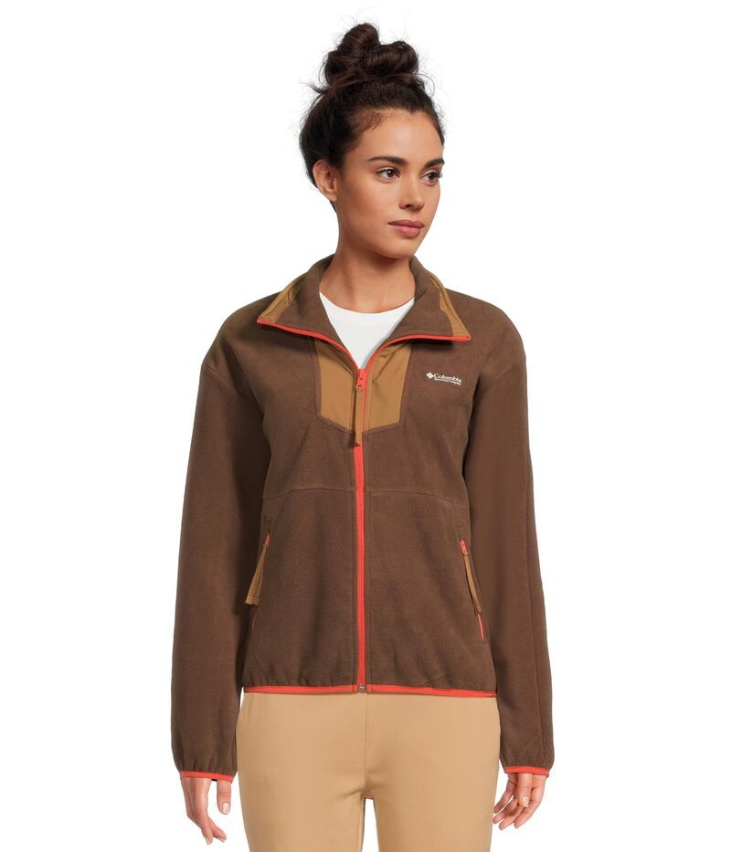 コロンビア レディース アウター コート フリース Columbia Sequoia Grove Full Zip Fleece TobaccoCamel B キャメル