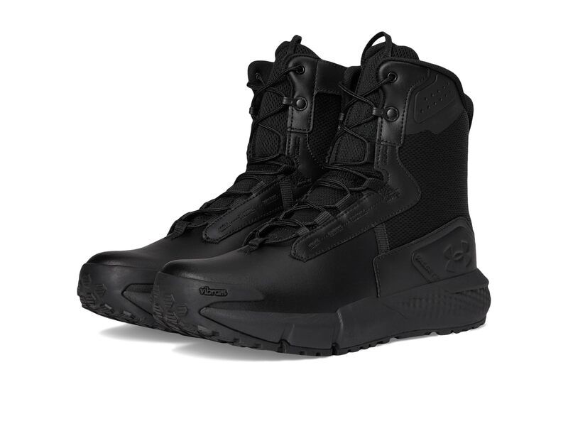 アンダーアーマー メンズ シューズ ブーツ・レインブーツ Under Armour Waterproof Charged Valsetz Zip BlackBlackJet ブラック