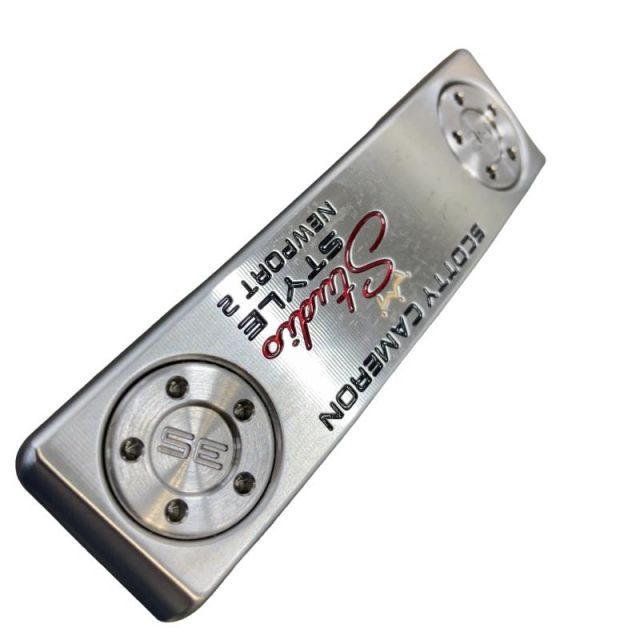 【中古】 タイトリスト SCOTTY CAMERON STUDIO STYLE NEWPORT 2(2025) 33インチ パター PT スチール (フレックスその他) メンズ 男性用 右利き 右用 Bランク ゴルフクラブ