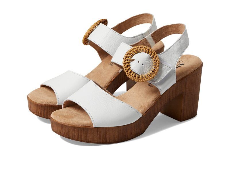 スプリングステップ レディース シューズ ヒール Spring Step Gamona White ホワイト