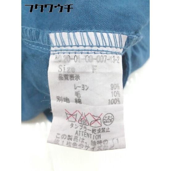 ◇ ◎ Ebonyivory エボニーアイボリー 長袖 コート サイズF ネイビー