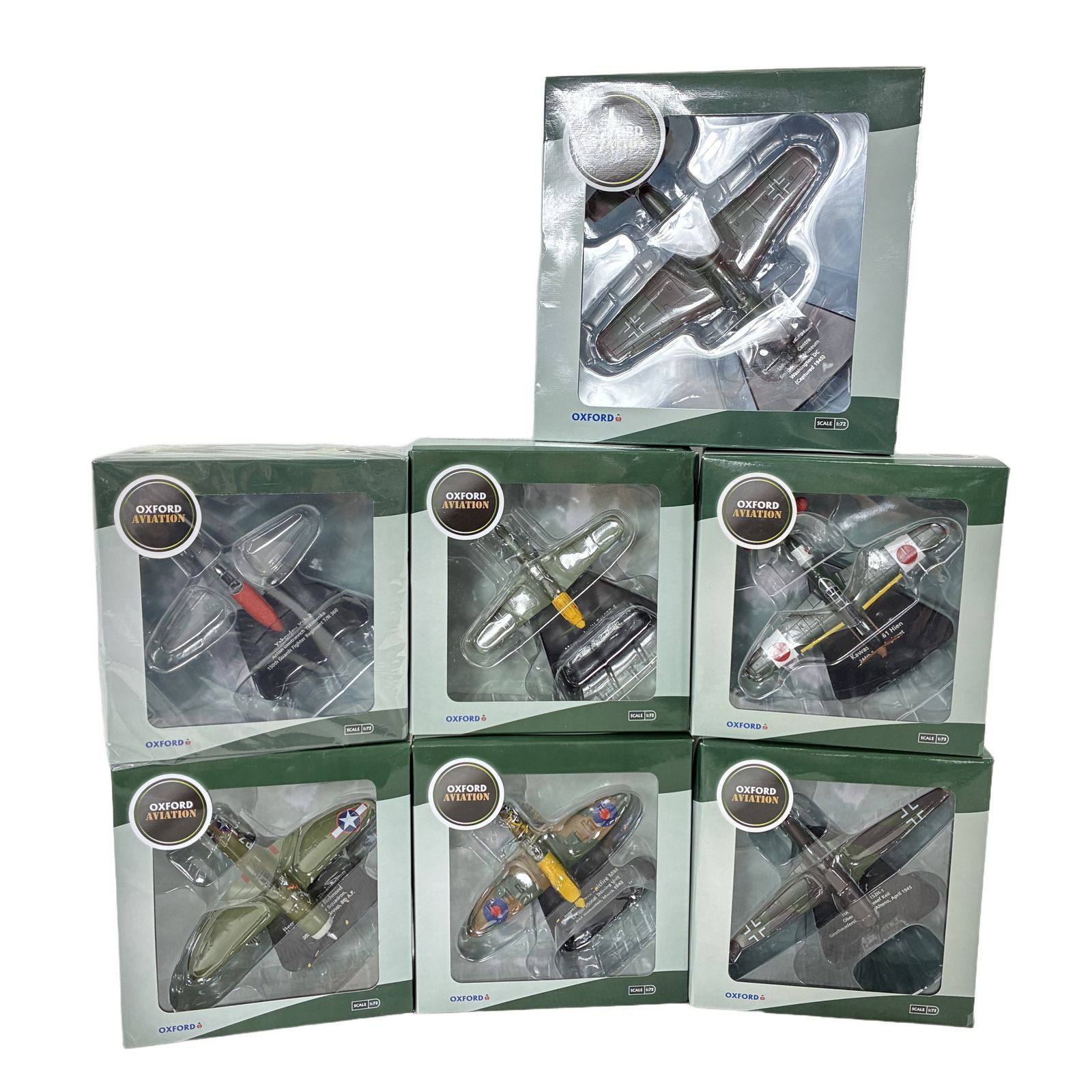 Oxford Aviation 1/72 飛行機ダイキャストモデル 7機セット 中古 美品 W11223738