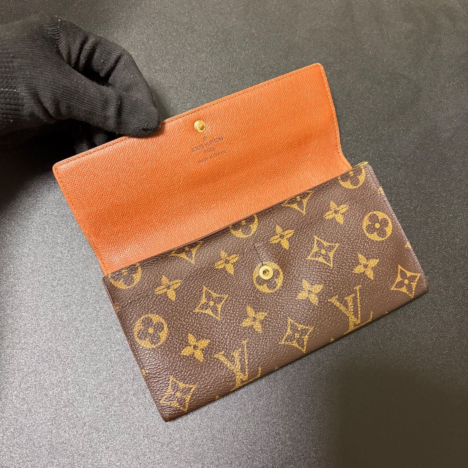 d7 ポルトモネ クレディ ポルトフォイユ サラ 旧型 Louis Vuitton ルイ