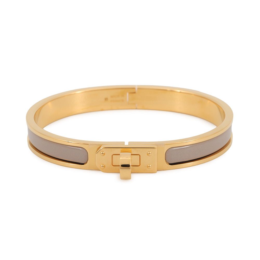 エルメス ブレスレット ミニクリック ケリー GM エナメル マロン・グラッセ/ゴールド金具 HERMES 56,340円