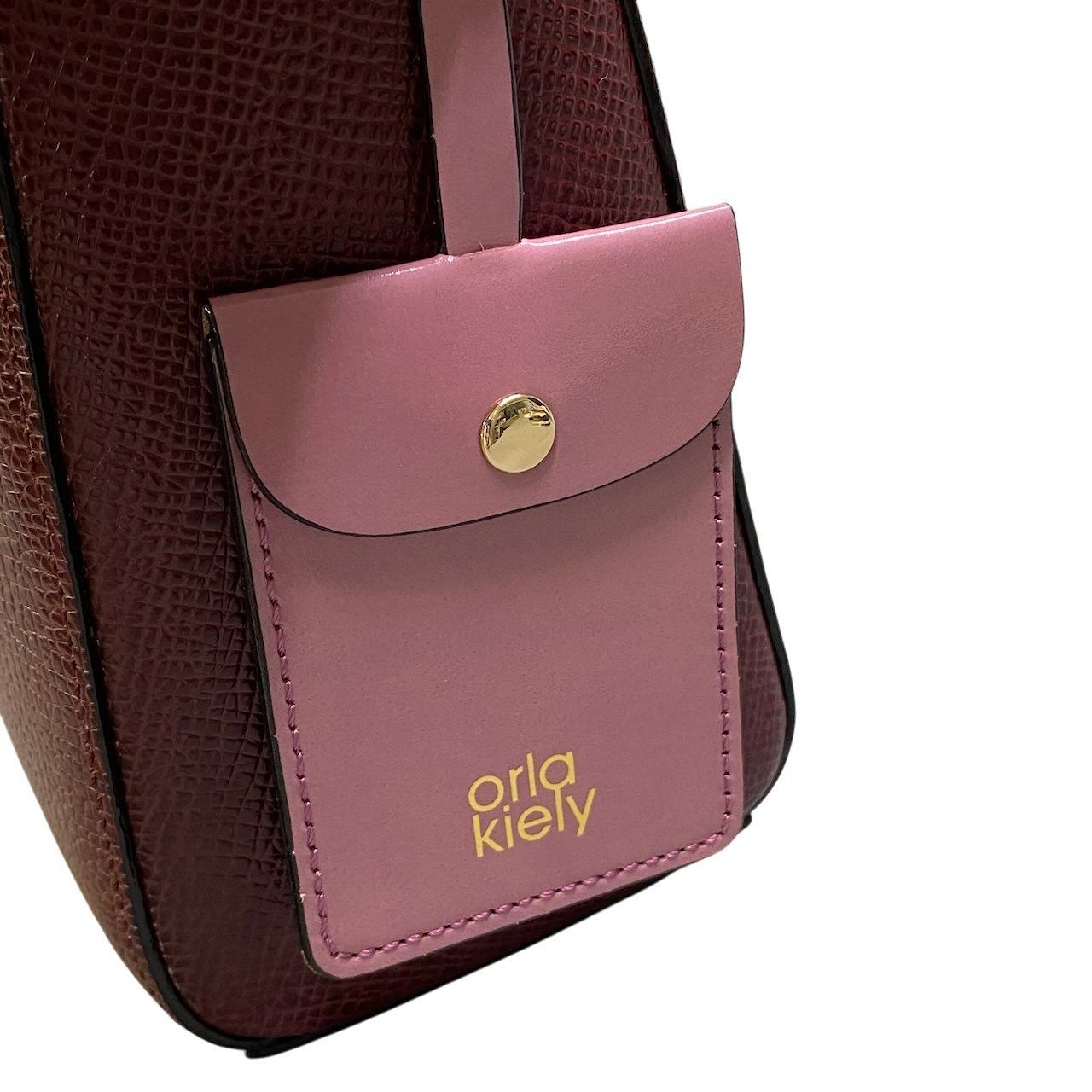 Be16 《極美品》 Orla Kiely オーラカイリー 2WAY レザーショルダー