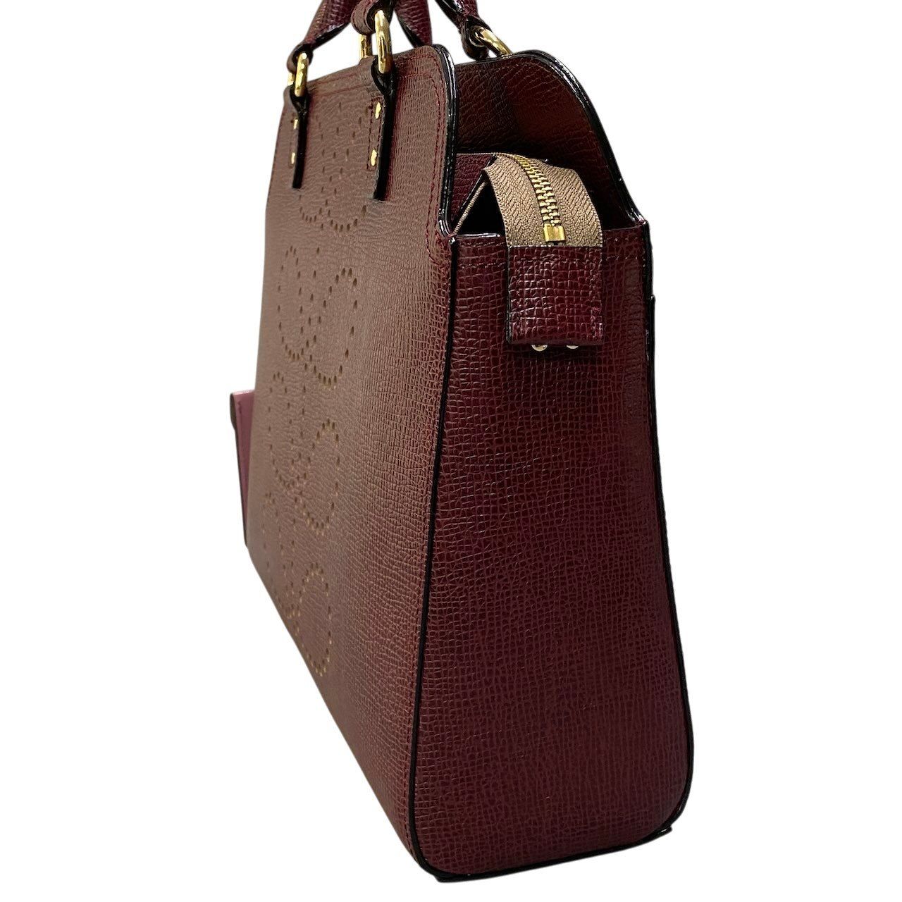 Be16 《極美品》 Orla Kiely オーラカイリー 2WAY レザーショルダー