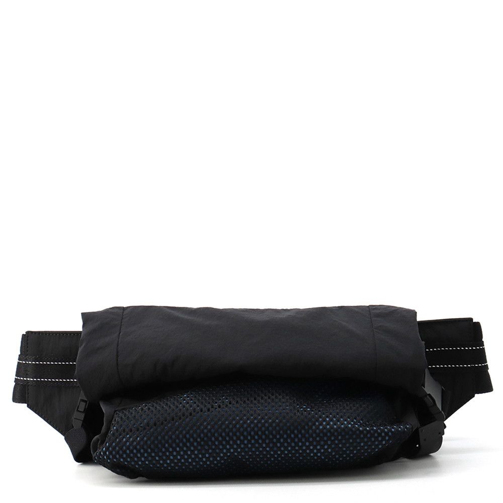 ボッテガヴェネタ ボディバッグ メッシュ ウエストバッグ ナイロン 574353 BOTTEGA VENETA 黒