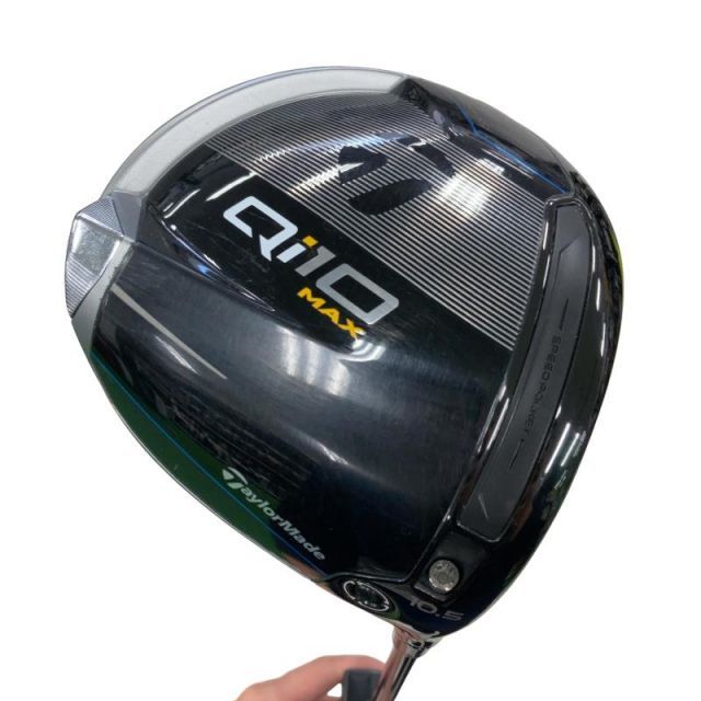【中古】 テーラーメイド Qi10 MAX 10.5° ドライバー DR Diamana BLUE TM50(Qi10 DR) (フレックスS) メンズ 男性用 右利き 右用 Cランク ゴルフクラブ