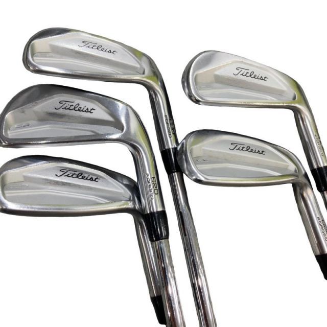 【中古】 タイトリスト Titleist CB 620 5S アイアンセット IR AMT TOUR WHITE (フレックスS) メンズ 男性用 右利き 右用 Cランク ゴルフクラブ