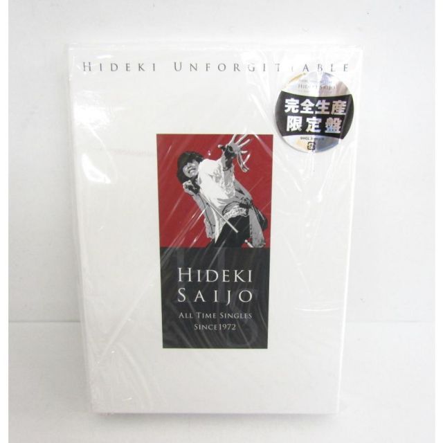 新品 西城秀樹 HIDEKI UNFORGETTABLE 5CD+DVD+写真集 HIDEKI