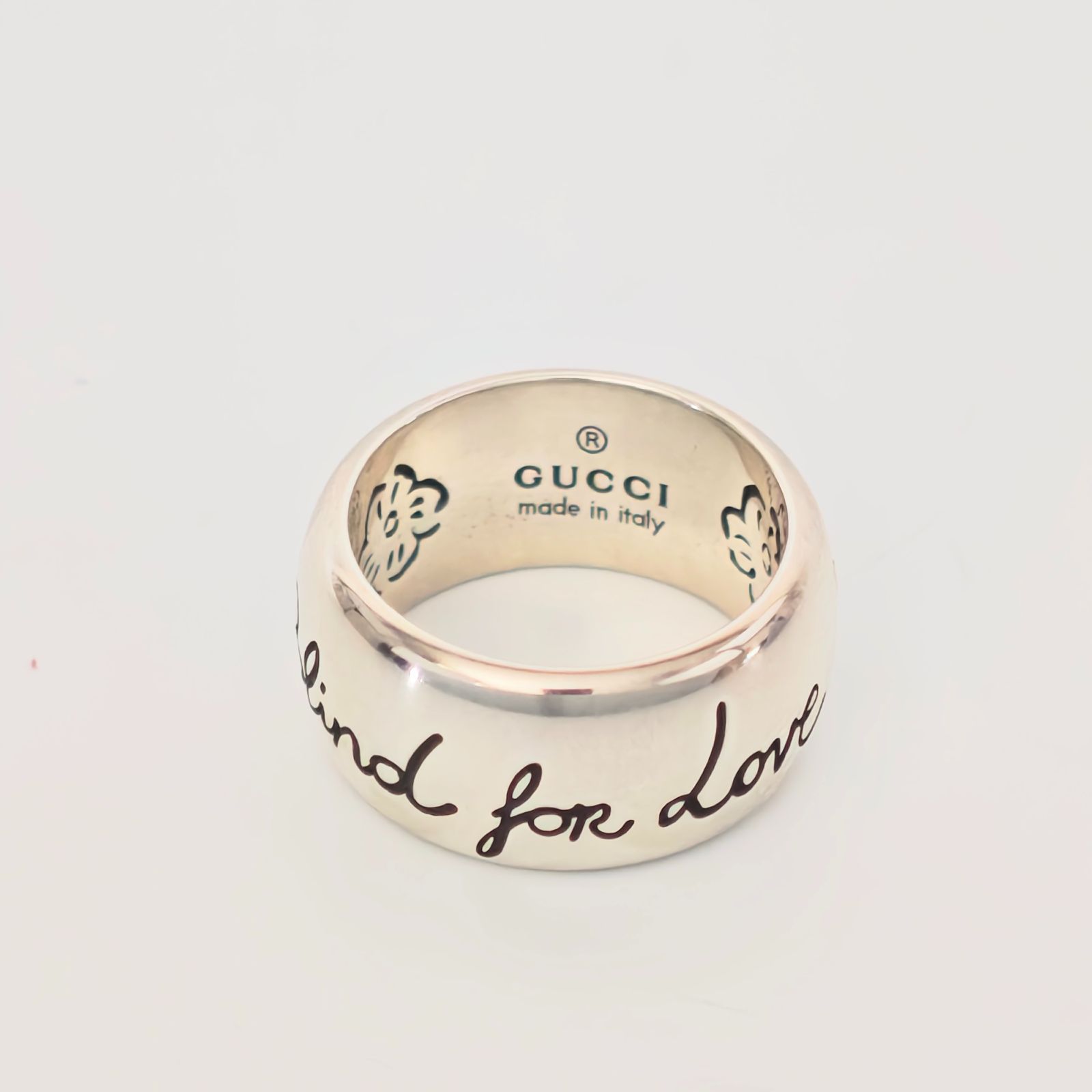 GUCCI グッチ Blind for Love ブラインド フォー ラブ リング 指輪 7号 