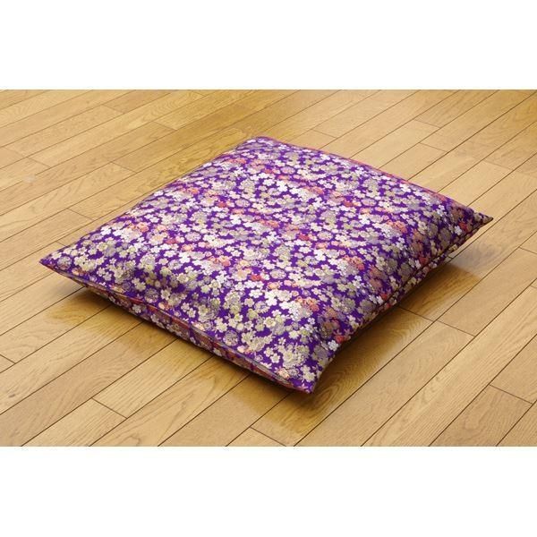 金襴御前 仏前 座布団 カバー 〔62×64cm 八端判59×63cm用〕 ファスナータイプ 日本製 『春祐 しゅんゆう カバー』