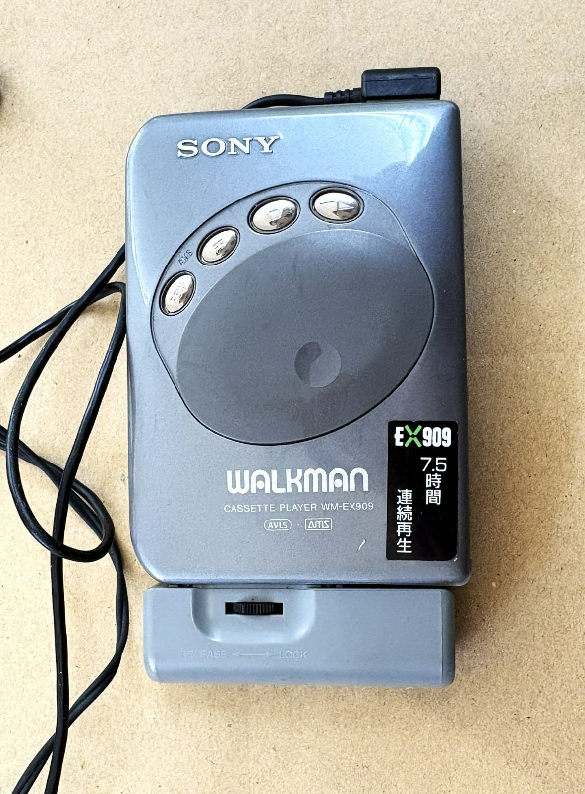 SONY WALKMAN ソニー ウォークマン】WM-EX909 動作未確認現状品