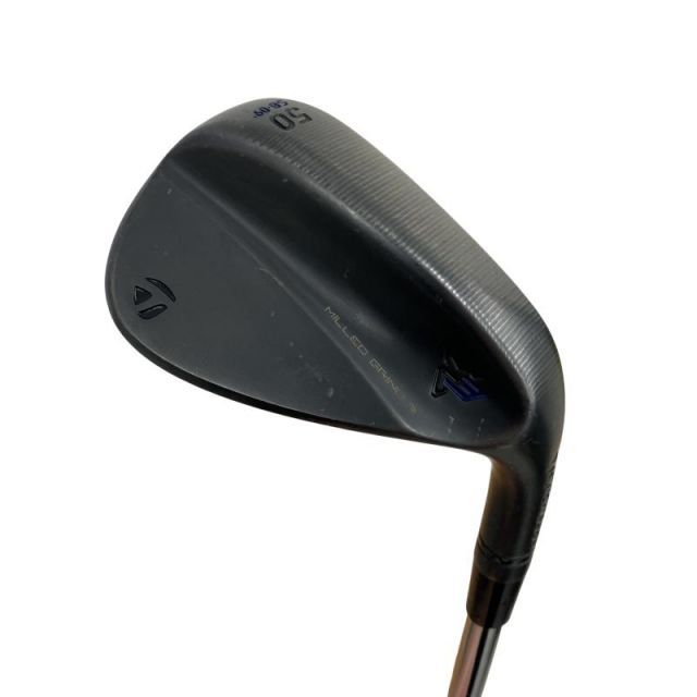 【中古】 テーラーメイド Taylor Made MILLED GRIND 3(ブラック) 50°/09° ウェッジ WG Dynamic Gold (フレックスS) メンズ 男性用 右利き 右用 Cランク ゴルフクラブ