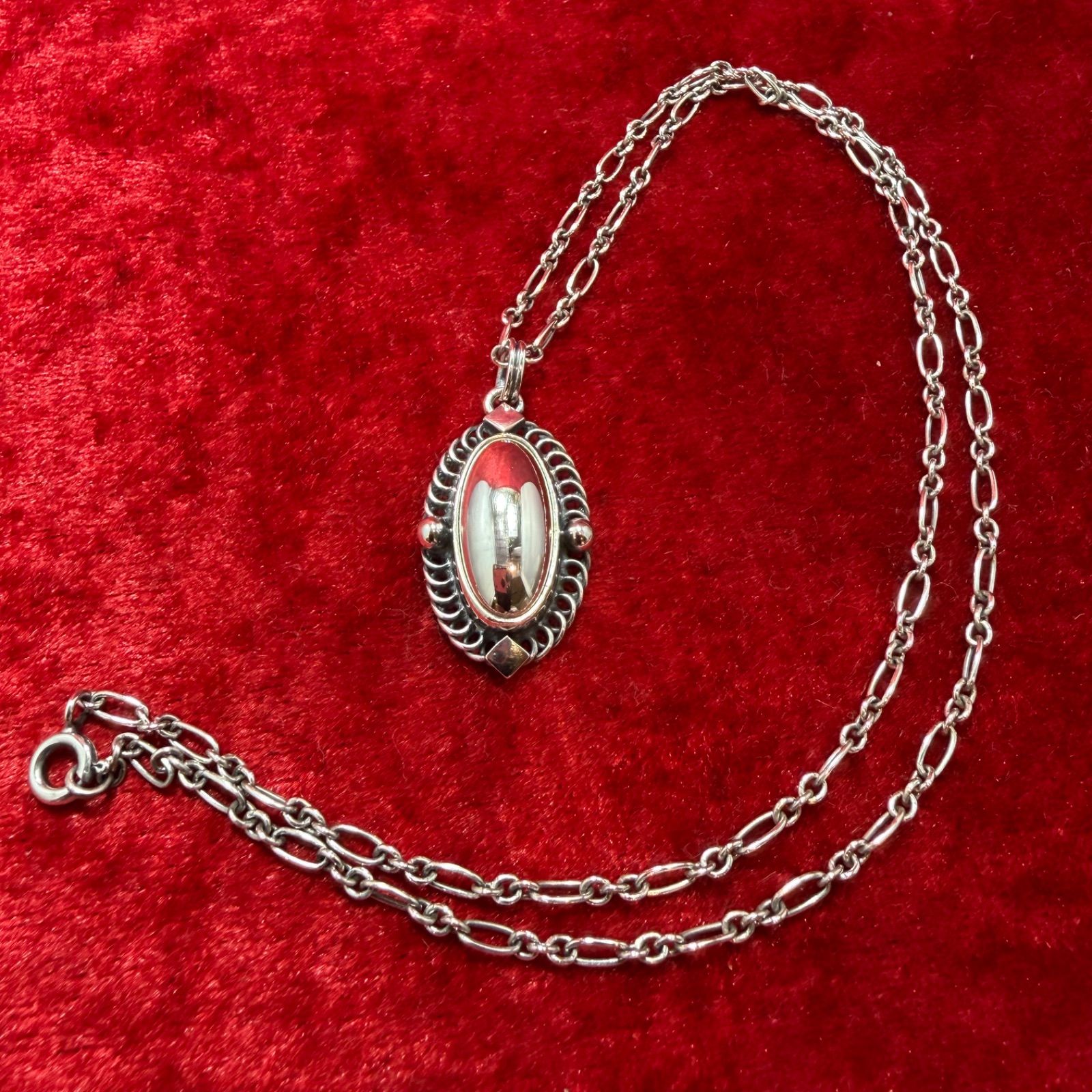 美品 2004年 イヤーネックレス ジョージジェンセン/GEORG JENSEN