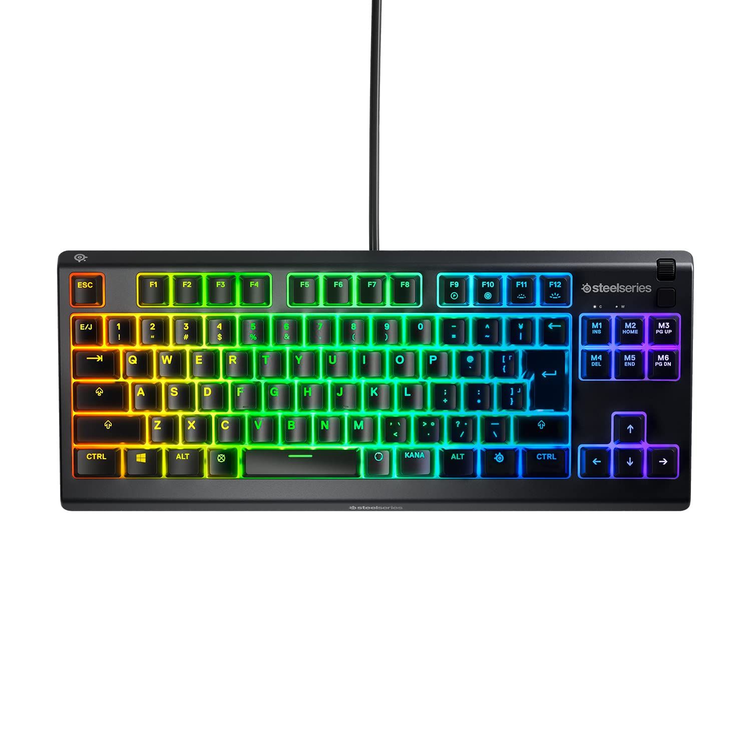 SteelSeries ゲーミングキーボード テンキーレス 有線 Apex 3 TKL 日本